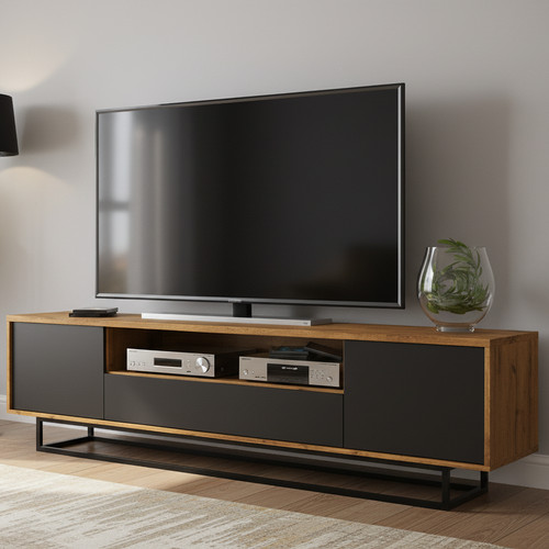 Unit sideboard stand oak - sideboard,