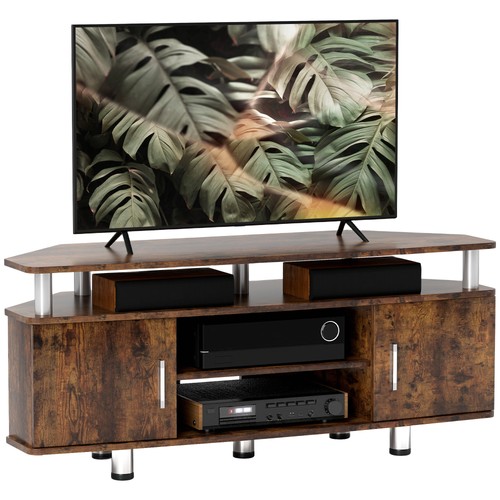 Homcom unit cabinet with - tv,