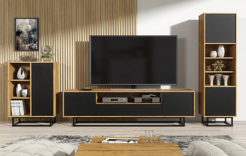 Unit display cabinet - tv,