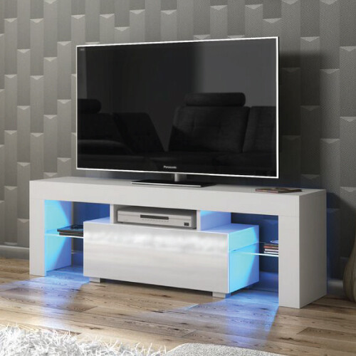 Unit stand cabinet white - stand,