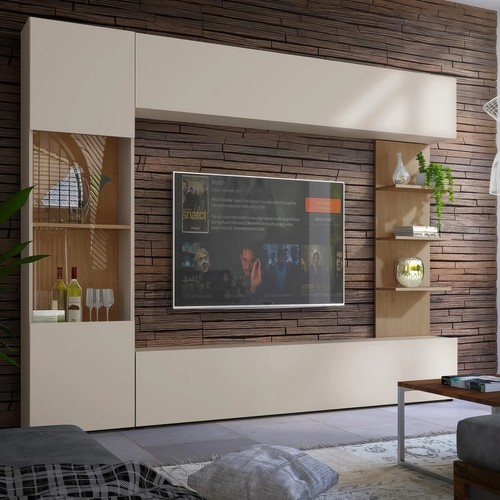 Lazando wall unit 250cm led - wall,