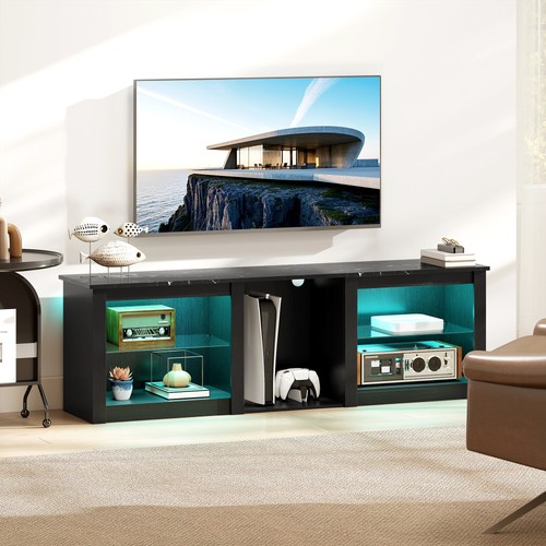 Unit with led lights - lights, tv