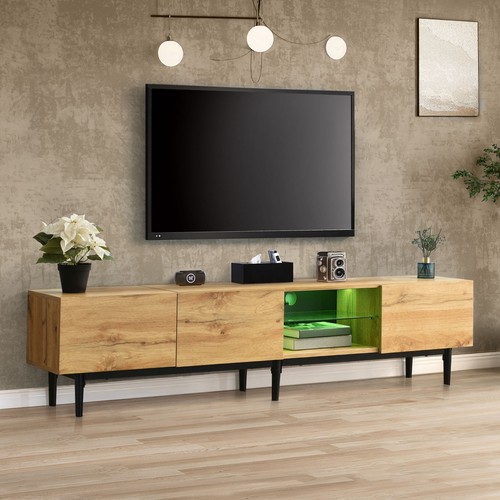 Cabinet with led lights - tv,