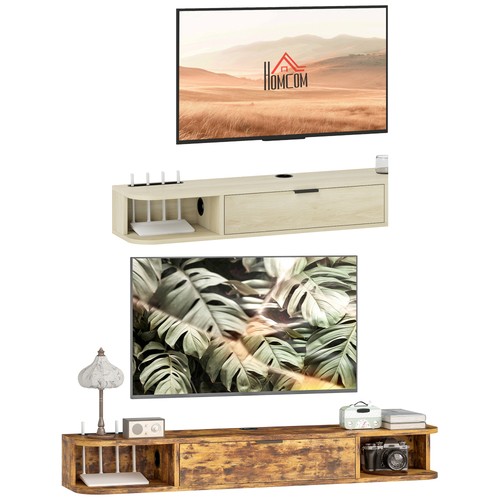 Homcom 120 floating - cm, tv